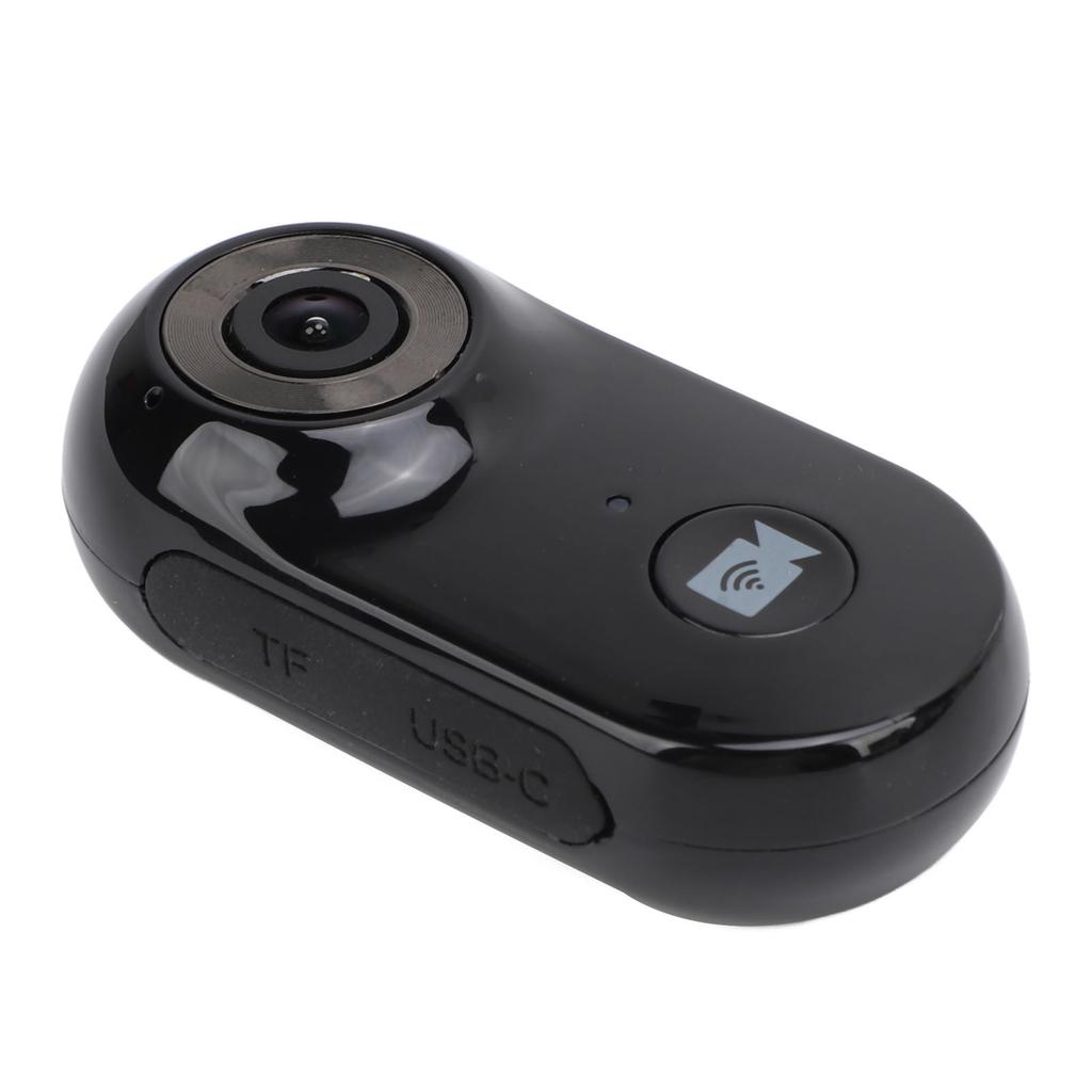 Экшн-камера для питомцев, широкоугольная 90 градусов, 1080P 2МП, Wi-Fi, носимая на теле камера с задней клипсой, корпус с резьбой 1/4 дюйма для улицы