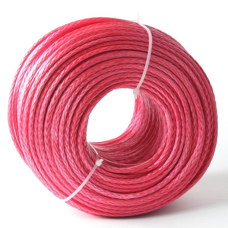 20m 3mm(1/8'')/3.5mm(9/64'')/4mm(5/32'') 12 Strands UHMWPE Hollow Braid Kite Line