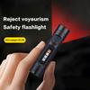 Мини светодиодный ручной фонарик USB-перезаряжаемый фонарь из алюминиевого сплава Магнитный рабочий свет Красный синий Аварийный брелок-фонарик 1 шт.