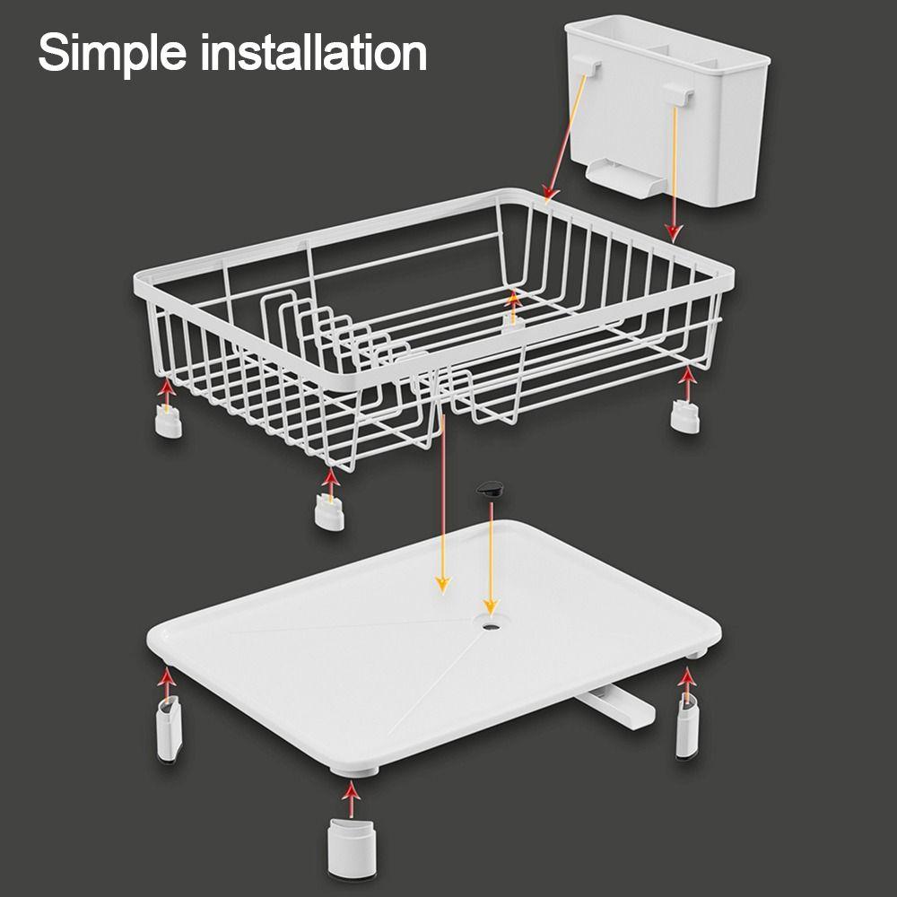 Большая сушилка для посуды с автоматической сушилкой для посуды, новая кухонная стойка