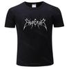 Mens Short Sleeve T Shirt Norway Band Emperor T Shirts Men Fashion Cotton Black Metal T-shirt Fashion Tee-shirt Male Summer