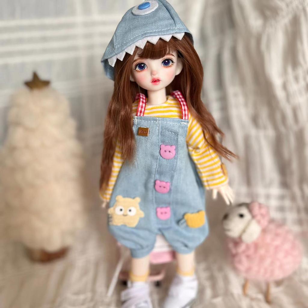 Кукла BJD 1/6 SD куклы 12 дюймов 23 шарнирные куклы с одеждой наряд обувь парик макияж лучший подарок для девочек