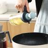 Стеклянная бутылка для масла с силиконовой кисточкой 2 в 1 Кухонная утварь для кухни Выпечка Большая емкость С нескользящей ручкой Lbshipping