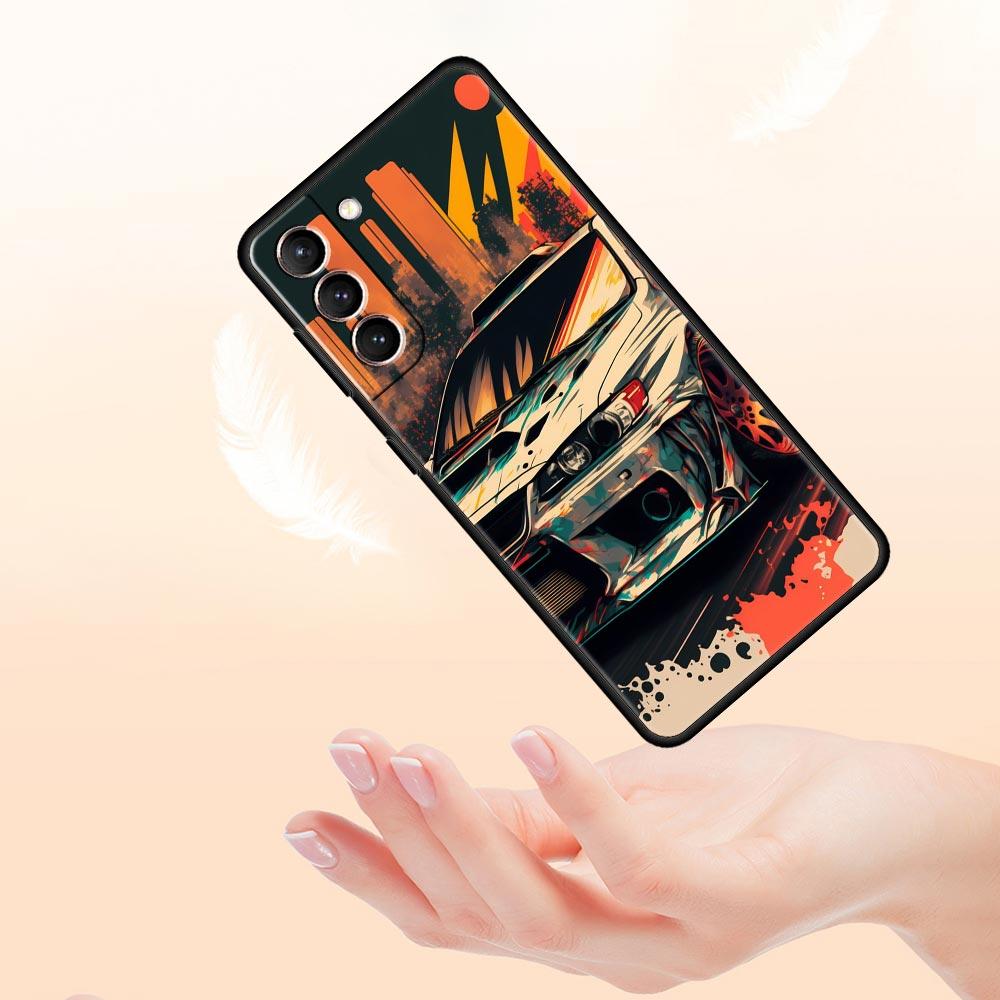 Чехол для телефона Sports Car JDM Tokyo Drift для Samsung Galaxy S23 Ultra S22 S21 S20 FE 5G S10 S10E S9 S8 Plus Note 20, силиконовый чехол