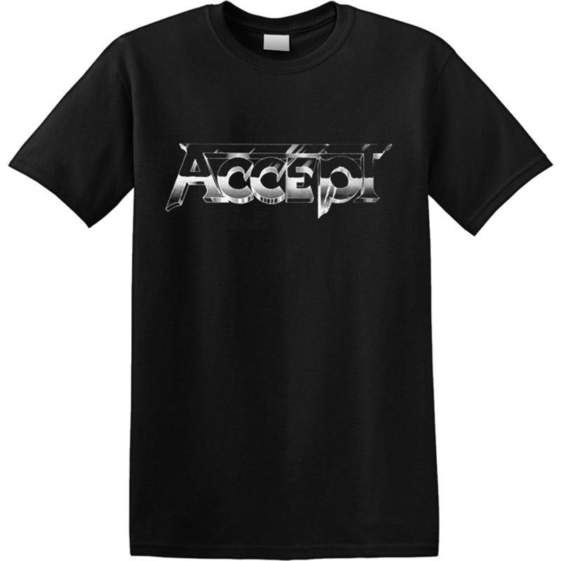 Accept Logo 2 Tshirt Designer Shirt Sport Anime Aesthetic Clothing