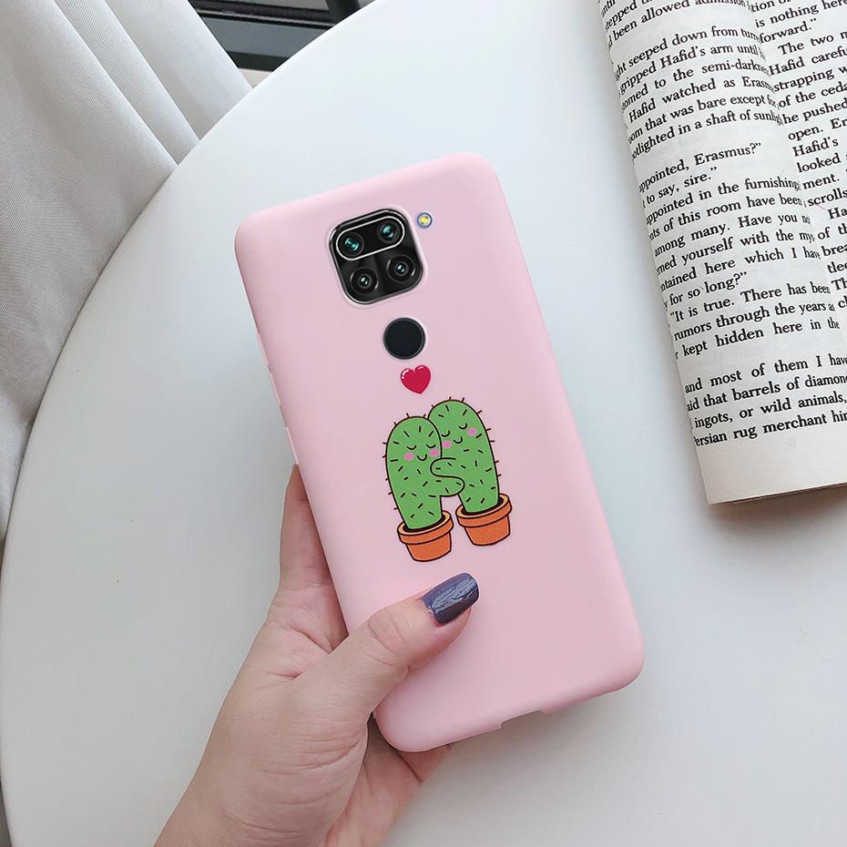 Чехол для Xiaomi Redmi Note 9 Чехол Мягкий ТПУ Силиконовый Чехол Xiaomi Xiomi Redmi Note 9 Note9 RedmiNote9 задняя крышка телефона Чехлы Чехол Funda