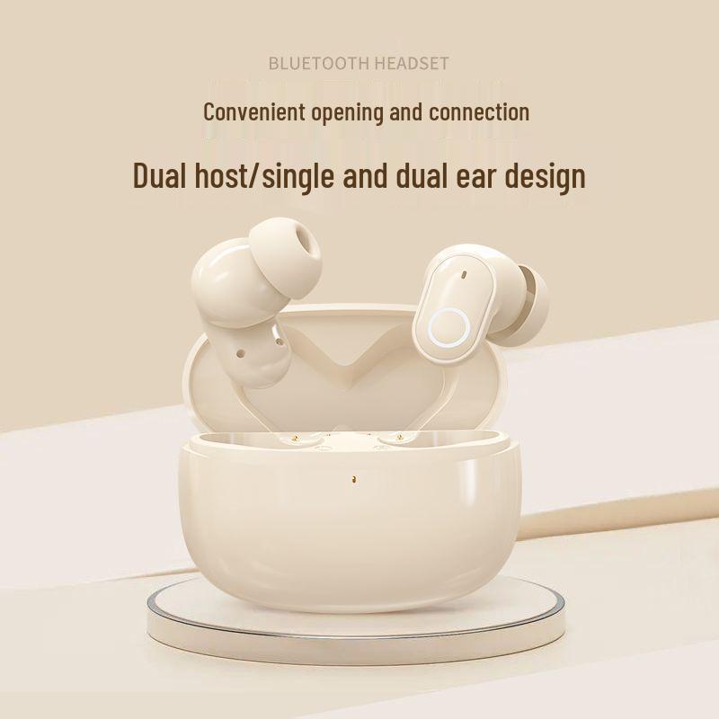 2025 Мини-невидимые беспроводные Bluetooth-наушники - Высококачественные, Милый дизайн, Совместимы с Huawei и Apple
