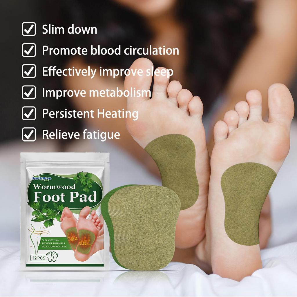 South Moon Пластырь для ног с полынью Gentle Relief Body Care Clean Moisturizing Foot Patch