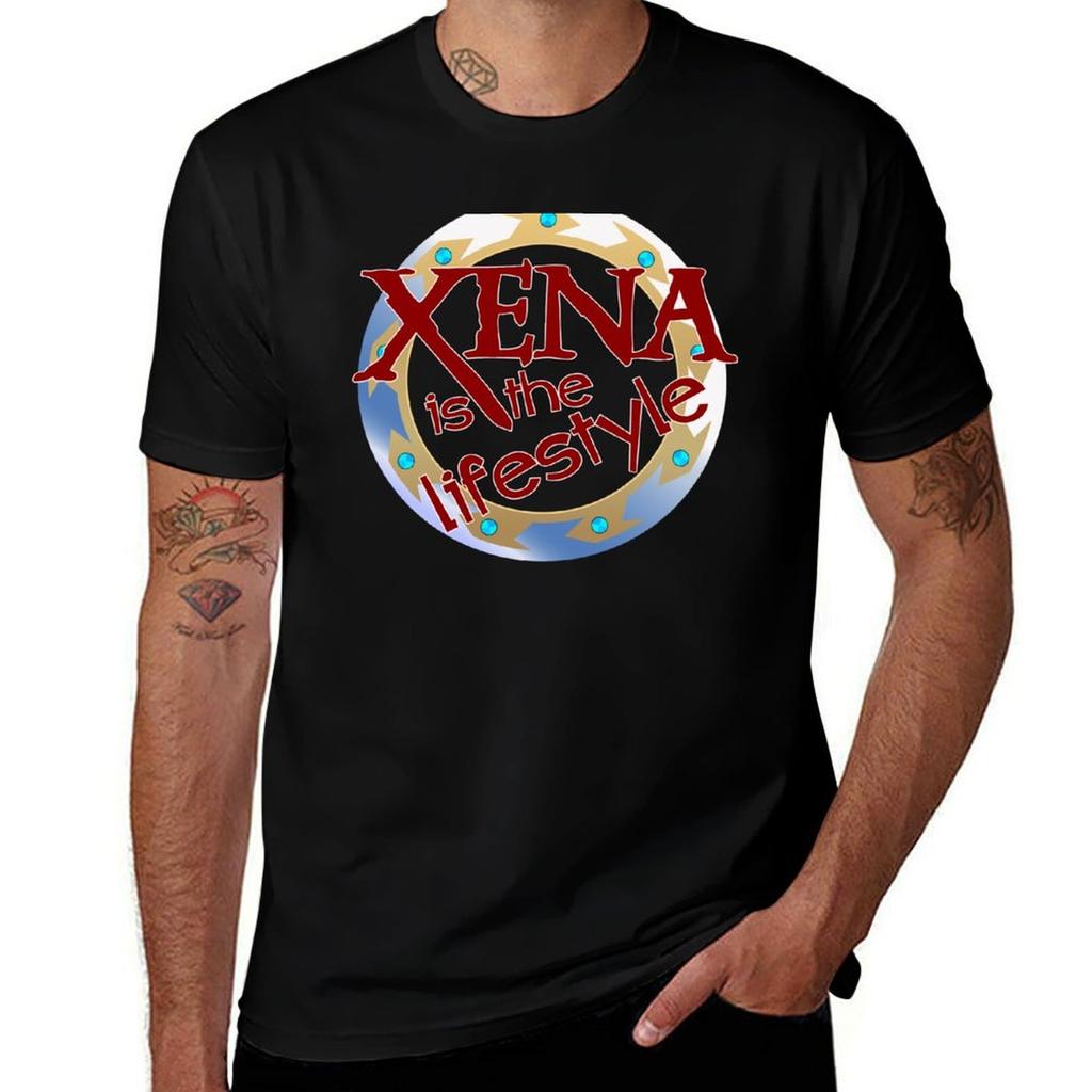 Xena Is The Lifestyle Red Tshirt Long Lasting Casual Tshirt