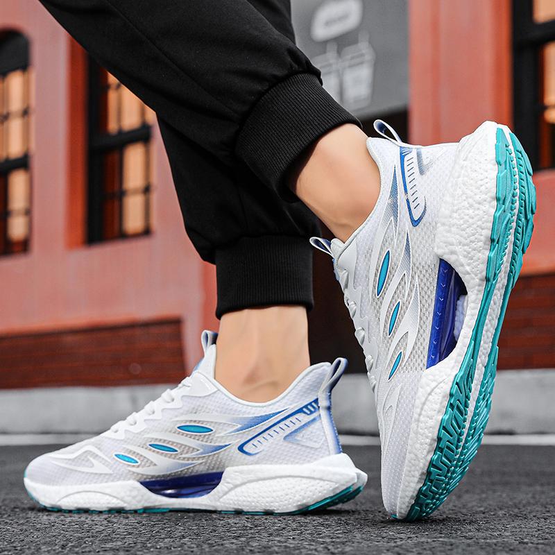 Кроссовки для студентов. Мужские нескользящие легкие дышащие кроссовки. Женские кроссовки для бега с мягкой подошвой и амортизацией.