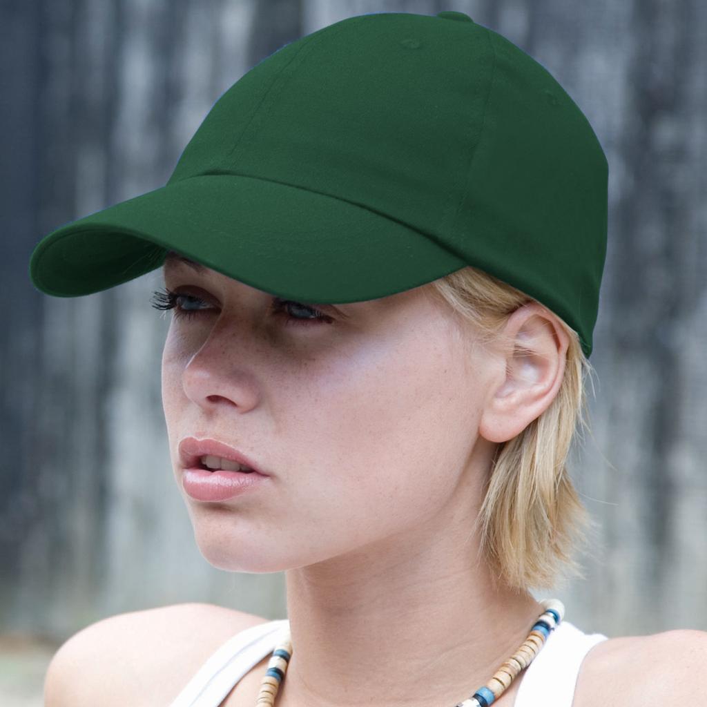 Result Unisex Low Profile Heavy Brushed Cotton Baseball Cap