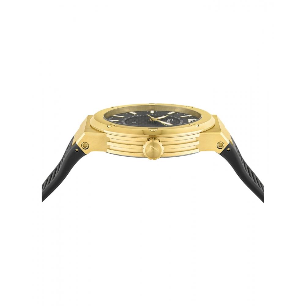 Salvatore Ferragamo F 80 Watch Black Black Black