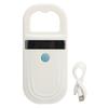 Сканер микрочипов для животных Bluetooth считыватель ID-меток чипов животных с экраном из органических светодиодов для