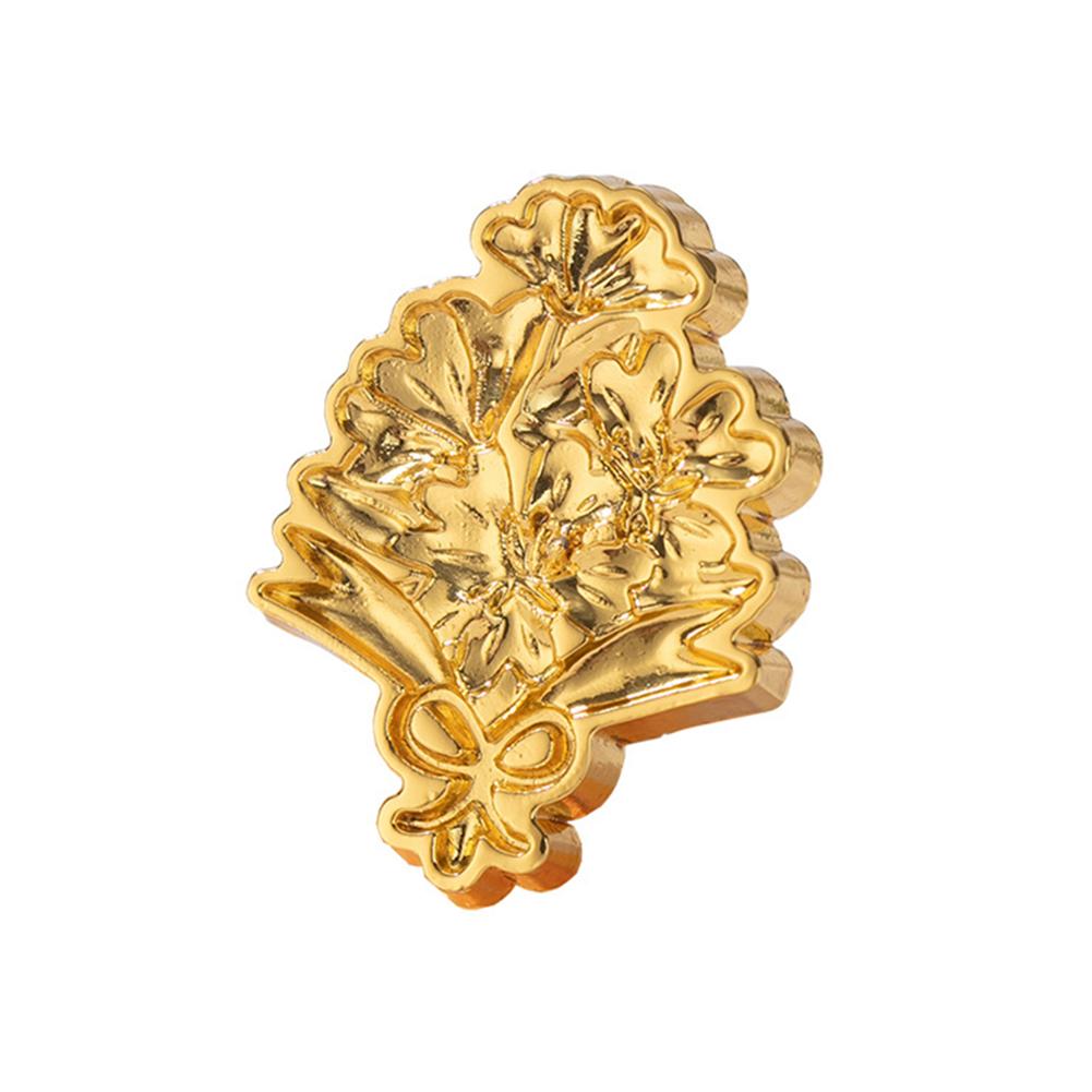 Золотой антикварный сургучный штамп, винтажный ремесленный запечатывающий штамп для открыток, конвертов, свадебных приглашений, подарочной упаковки, скрапбукинга