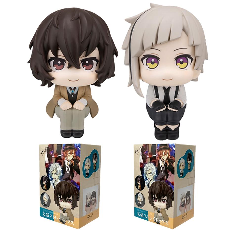 НОВИНКА MegaHouse Bungou Stray Dogs - Накадзима Ацуси Дадзай Осаму - Серия моделей Look Up Collection Мультяшный персонаж подарок на день рождения