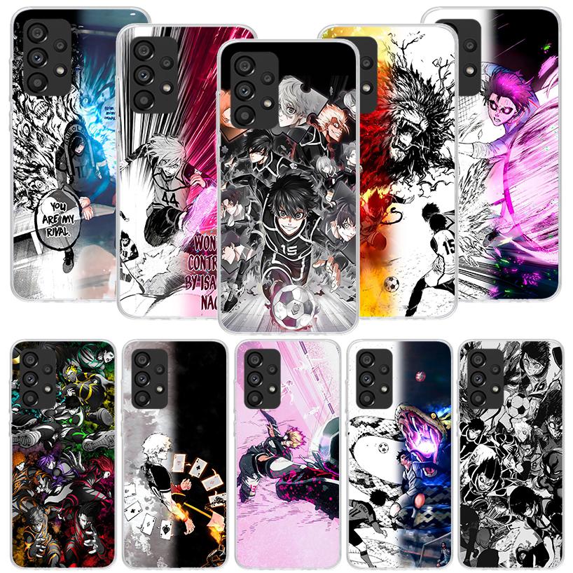 Чехол для телефона Blue Lock Football Anime для Samsung Galaxy A17 A16 A14 A15 A13 A57 A56 A54 A55 A53 A37 A36 A34 A35 A33 A26 A24 A25 A