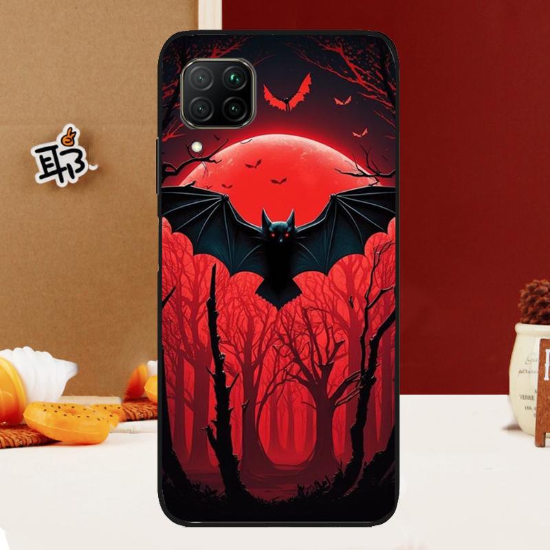 Готический Ужас Летучие Мыши Полная Луна Для Huawei Nova 10 9 SE Nova 5T 11i 8i 3i Y90 Y91 Y70 Y60 Y61 P20 P30 P40 Lite P60 Pro Чехол