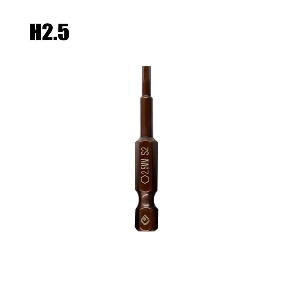 Hexagon Screwdriver Bit Vanadium Steel 50mm Durability