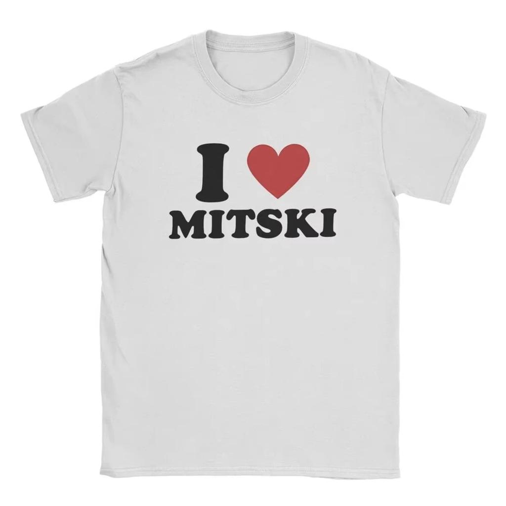 Mitski Music Romantic T Shirt Album Chic Harajuku Clothes Awesome Short Sleeve Round Neck Tee Shirt Summer T-Shirts Loose#Color(5)