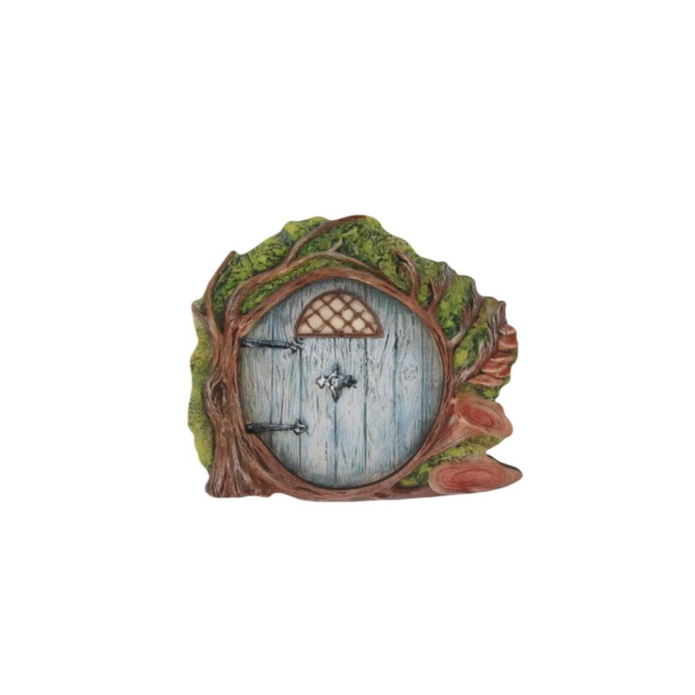 Садовое искусство Феи Дверь Фигурки Винтаж Дерево Миниатюрная Креативная Дверь для Феи Сада