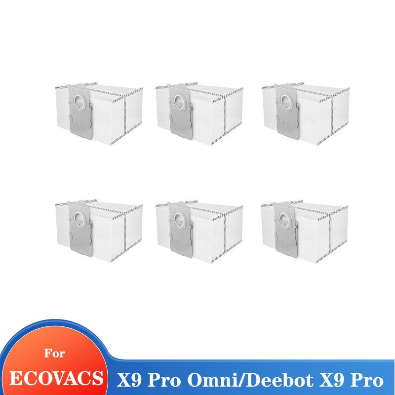 Совместимость для ( ECOVACS X9 PRO OMNI ) ECOVACS Deebot X9 Pro Запасные части Аксессуары Фильтр Основная Боковая щетка Валик Швабра Мешок для пыли