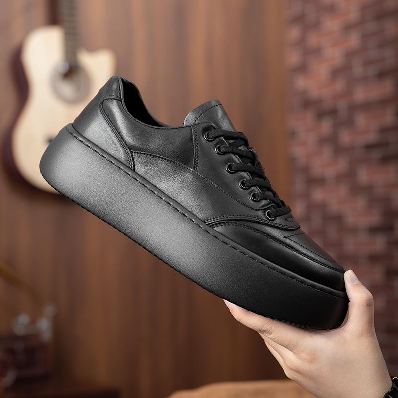 Европейская станция высокие кеды мужские туфли зимние бархатные маффин платформа повседневная спортивная обувь увеличивающая рост папины кроссовки мужские