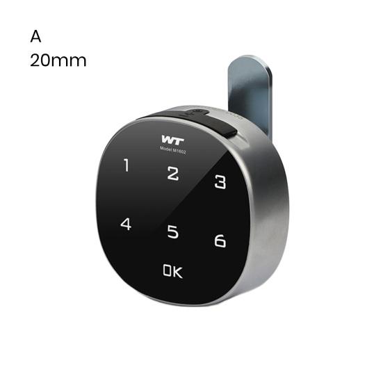 Code Lock Digital Zinc Alloy Code Combination Electronic Lock Battery Powered Punch Free Easy To Install Cabinet Password Safe Lock