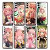 Чехол с милой девушкой Spy X Family Anya Forger, аниме, чехол для Samsung Galaxy S21 S22 S20 S 21 Ultra FE Plus S8 S9 S10 Plus Lite, чехлы