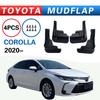 Для TOYOTA corolla, грязезащита, брызговик, переднее и заднее крыло колеса