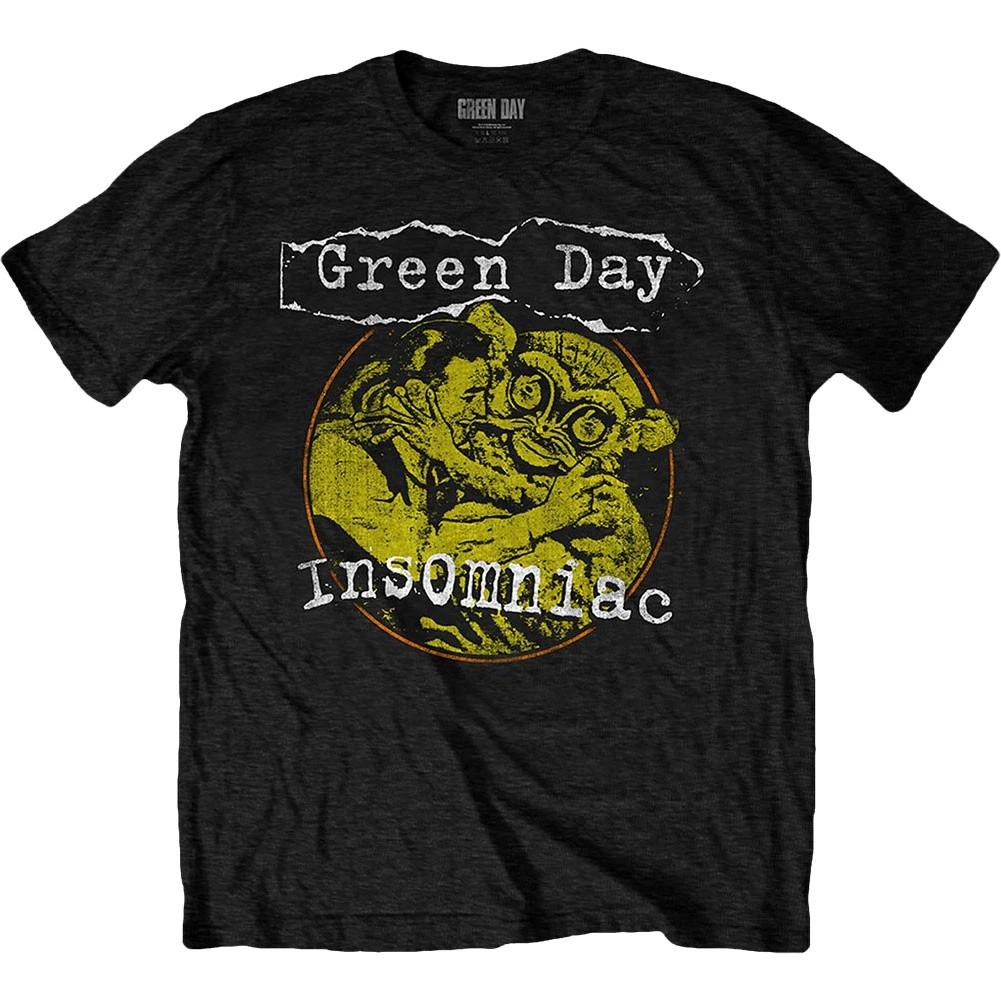 Men's Green Day Free Hugs Slim Fit T-shirt XX-Large Black