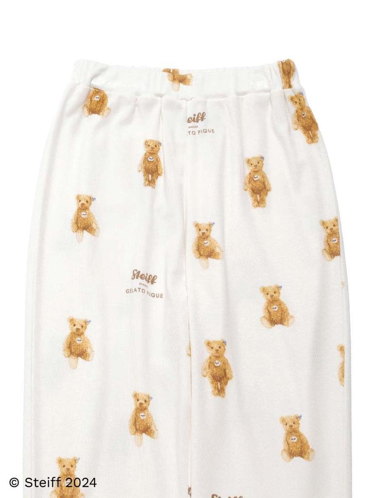 Gelato Pique Лимитированная серия Steiff Детские длинные брюки с принтом Джеймса PKCP245465 CRM