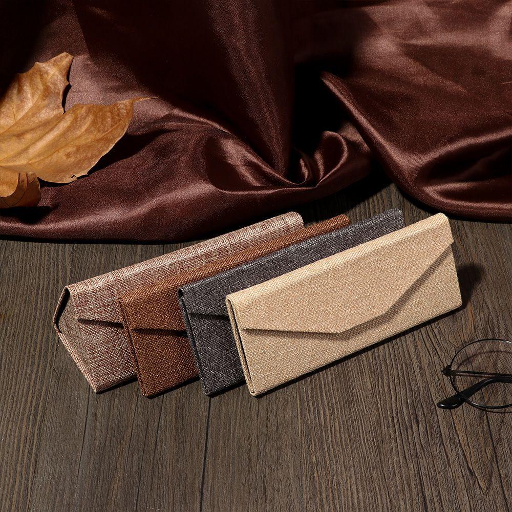 Защита для очков Складная коробка для солнцезащитных очков Футляр для очков Футляр для солнцезащитных очков Ткань Коробка для очков