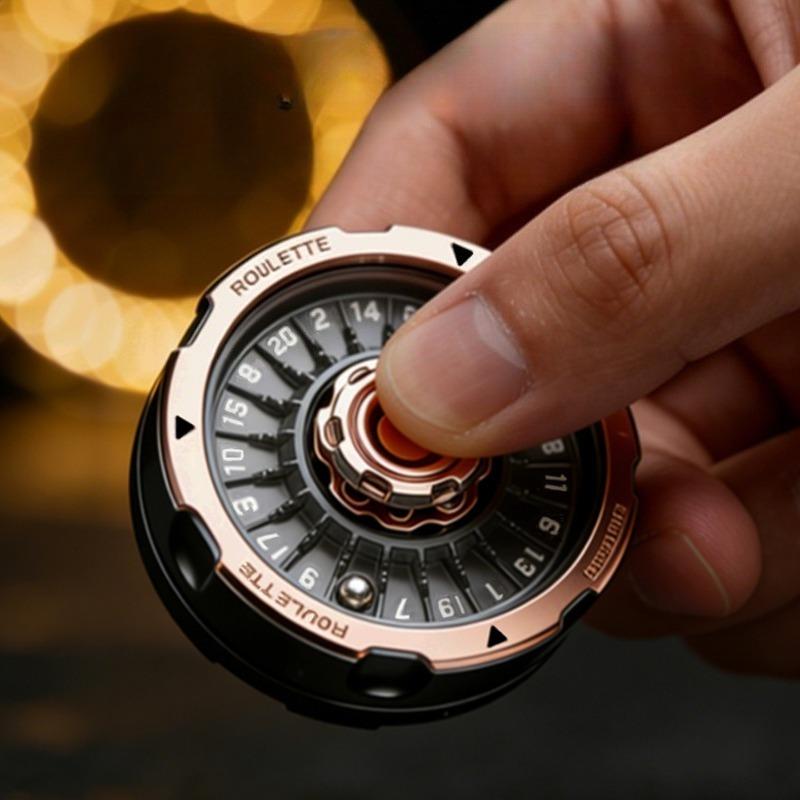 Колесо удачи D20 Fidget Spinner Антистресс Игрушка EDC Ручная игрушка Настольный гаджет Настольная игра Декомпрессия Вращающийся кубик Подарок