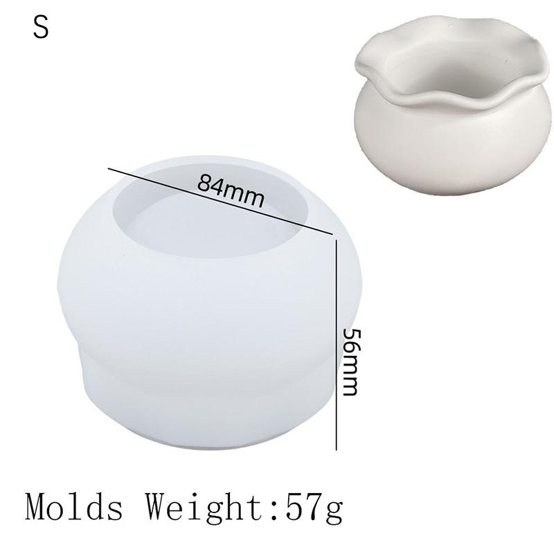 Аквариум для свечей, силиконовая форма, сделай сам, сочный цветочный горшок, ваза, ящик для хранения ювелирных изделий, бетонная смола, гипсовая форма, домашний декор