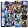 Аниме Saint-Seiya черный чехол для телефона Huawei Honor 70 90 Lite X40 GT X50 i X5 + X6A X6S X7A X8A X8B X6 X7 X8 X9 4G X9A X9B 5G