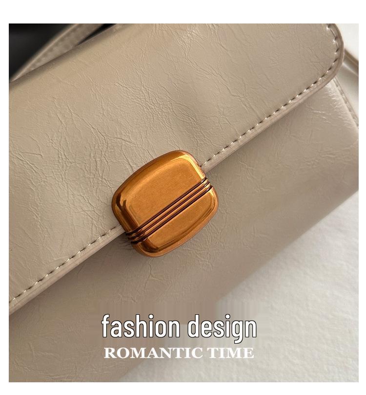 Трендовая женская маленькая квадратная сумка на одно плечо и через плечо 2025: Модная сумка для поездок на работу