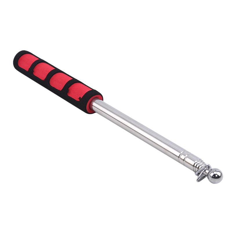 1.2/1.6M Handle Flagpole Telescopic Stainless Steel Tour Guide Banner Flagstaff Teaching Stick PPT presentation Flagpole