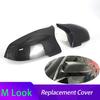 M Look Mirror Cover for BMW 5 6 7 Series F10 F11 F18 F07 F06 F12 F13 F01 F02 LCI RearView Carbon Fiber Pattern Mirror Case