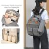 Versatile Large Capacity Diaper Backpack: Wet/Dry Separation, Multi-Compartment Mommy & Baby Bag