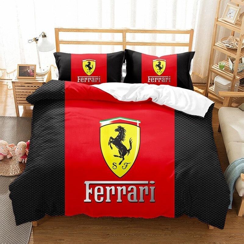 Galaxy Sport Team Bedding Set 3pcs Twin Size Comforter Cover Sheet Pillowcase Digital Printed Fan Bed Set