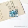Высокоблестящие стразы для нейл-арта с плоским дном - Пакет 1 г для DIY и украшения одежды