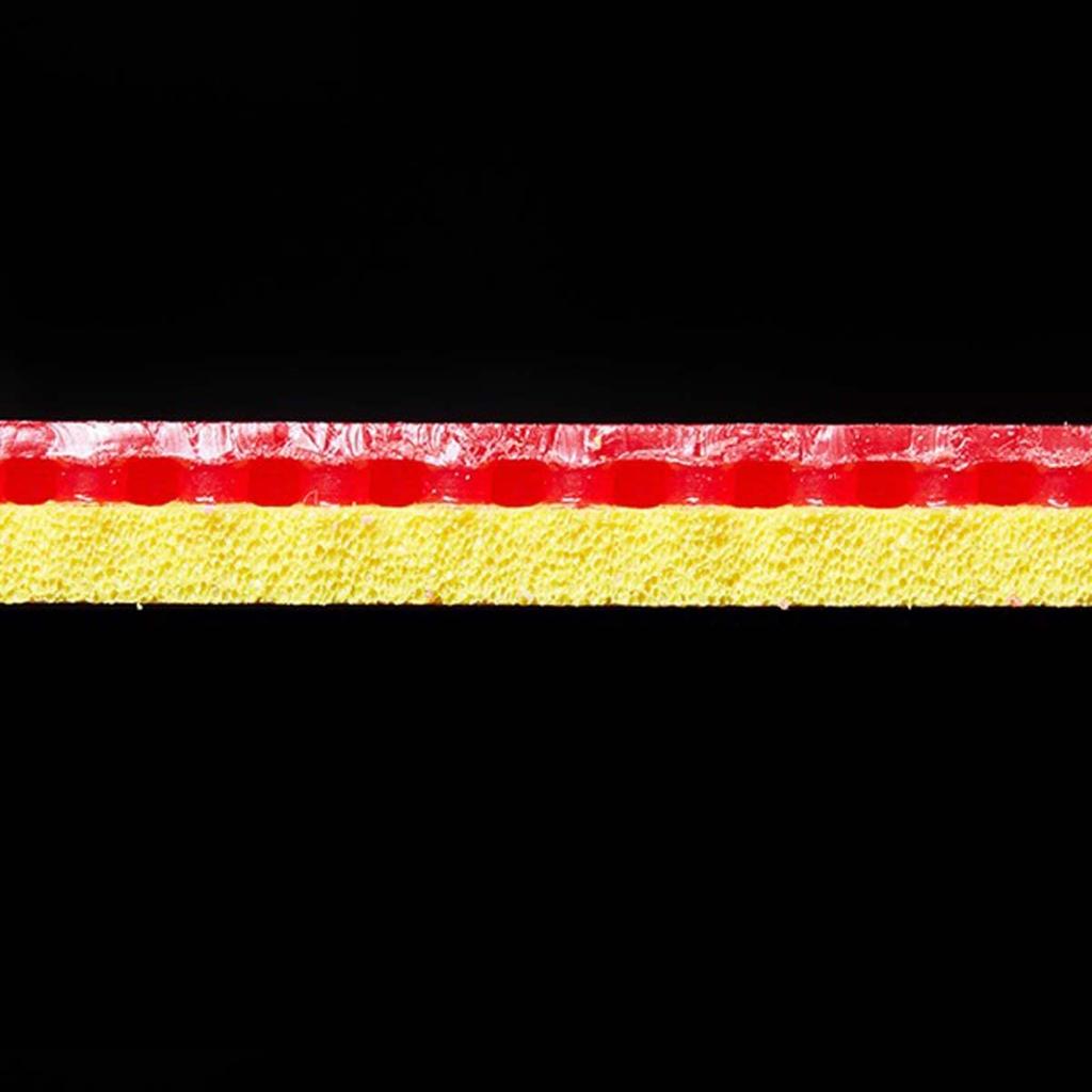 Andro Накладка для настольного тенниса GTT40 GTT40 Light Tension Back Soft Rubber 112276 Черный 1.6