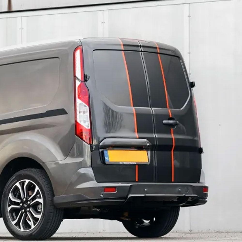 4 шт./лот Автомобильные наклейки на капот и заднюю дверь Для Ford Transit Connect Тюнинг Аксессуары Автодом Авто Спорт Виниловые наклейки