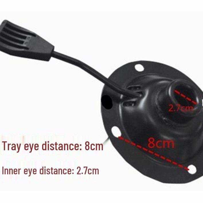 Универсальное кресло для парикмахерской и салона красоты на колесах с большим рабочим стулом.