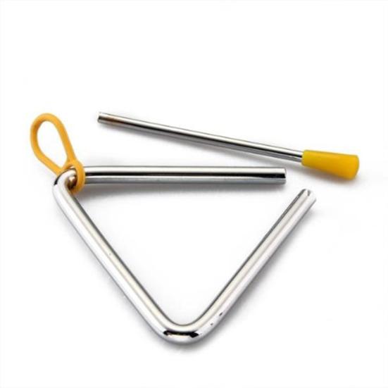 Kids Musical Instrument Percussion Triangle Bell Kindergarten Teaching Kits