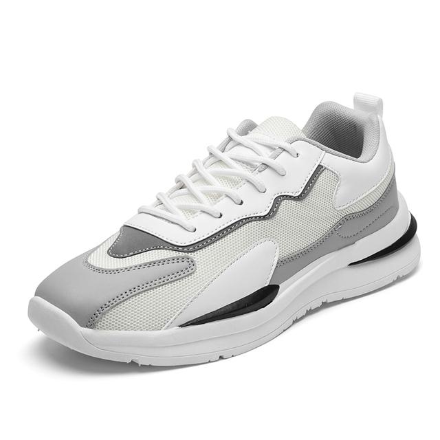 Классические мужские кроссовки для ходьбы на шнуровке, мужские кроссовки для бега на мягкой подошве, удобные повседневные мужские кроссовки