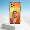 M-Чехол для телефона с Марго Робби для iPhone 17,16,15,14,13,12,11 Plus,Pro Max,SE4Мягкий силиконовый черный чехол