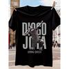 Men'S Jota Diogo Commemorative Tee - A Graphic T-Shirt Celebrating 1996-2025 Featuring a Signature Pose And Name Print, Designed As a Casual Crew