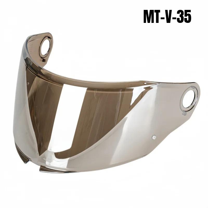 MT-V-35 Helmet Visor For MT ATOM 2 SV Anti-UV Dustproof Helmet Lens Helmet Accessories Sunglasses