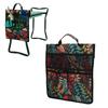 Garden Tool Storage Bag 600D Oxford Cloth Foldable Portable Gardening   with Multiple Pockets for Outdoor Garden